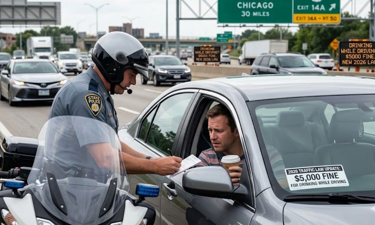 2026 Traffic Law Update: Drinking Any Beverage While Driving Could Mean $5,000 Fine in the USA
