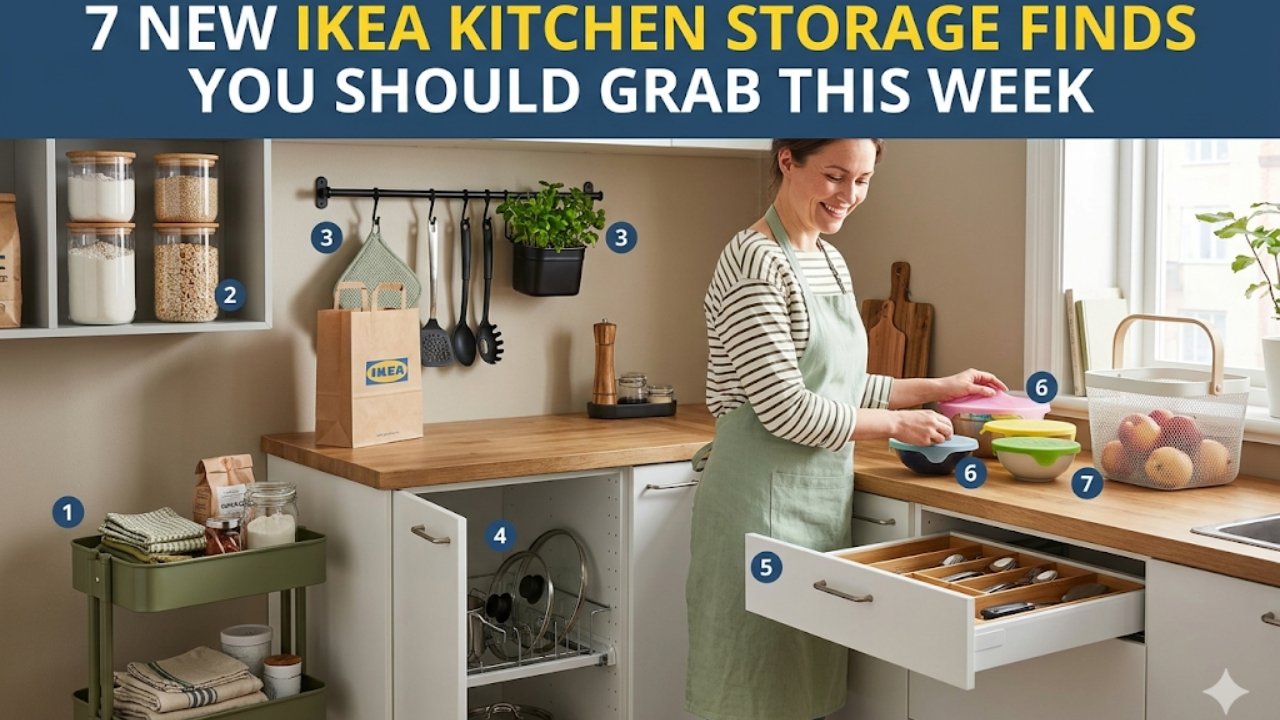 7 New IKEA Kitchen Storage Finds You Should Grab This Week