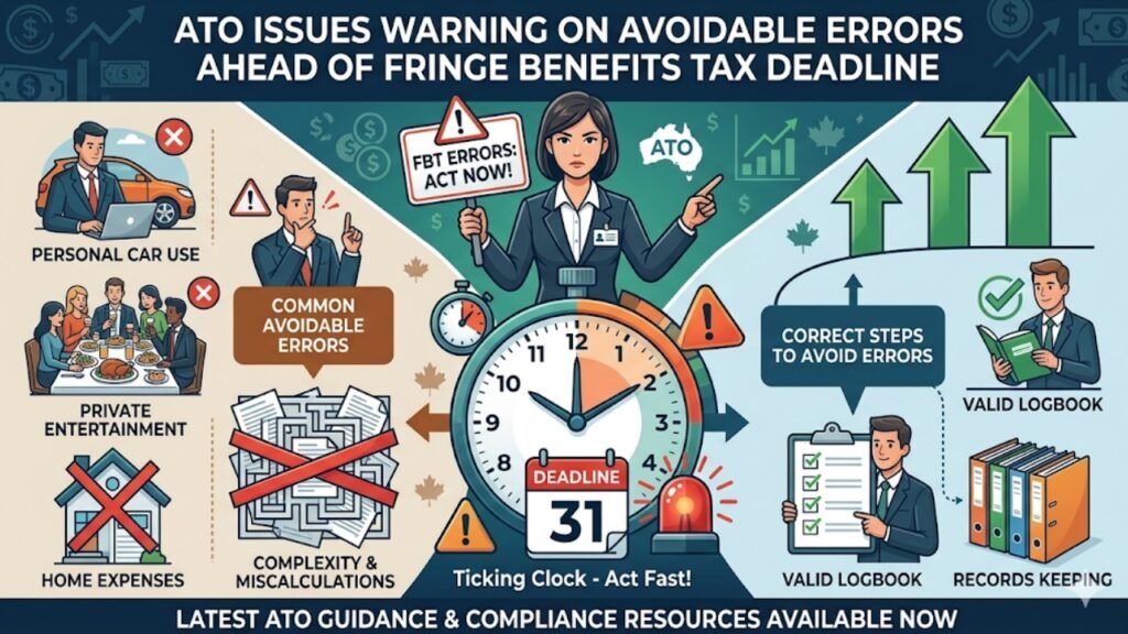 ATO Issues Warning on Avoidable Errors Ahead of Fringe Benefits Tax Deadline