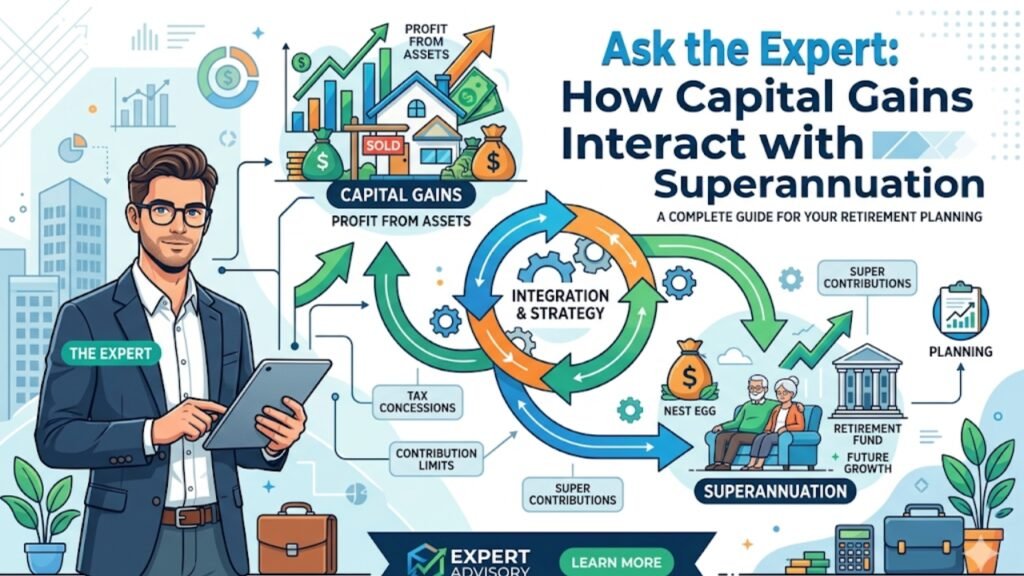 Ask the Expert: How Capital Gains Interact with Superannuation