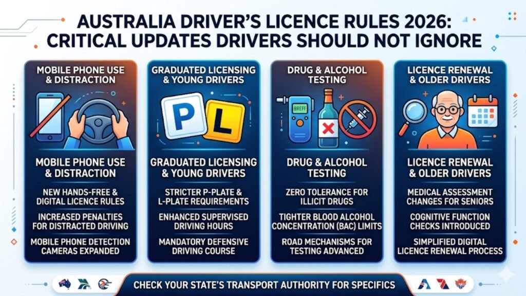 Australia Driver’s Licence Rules 2026: Critical Updates Drivers Should Not Ignore