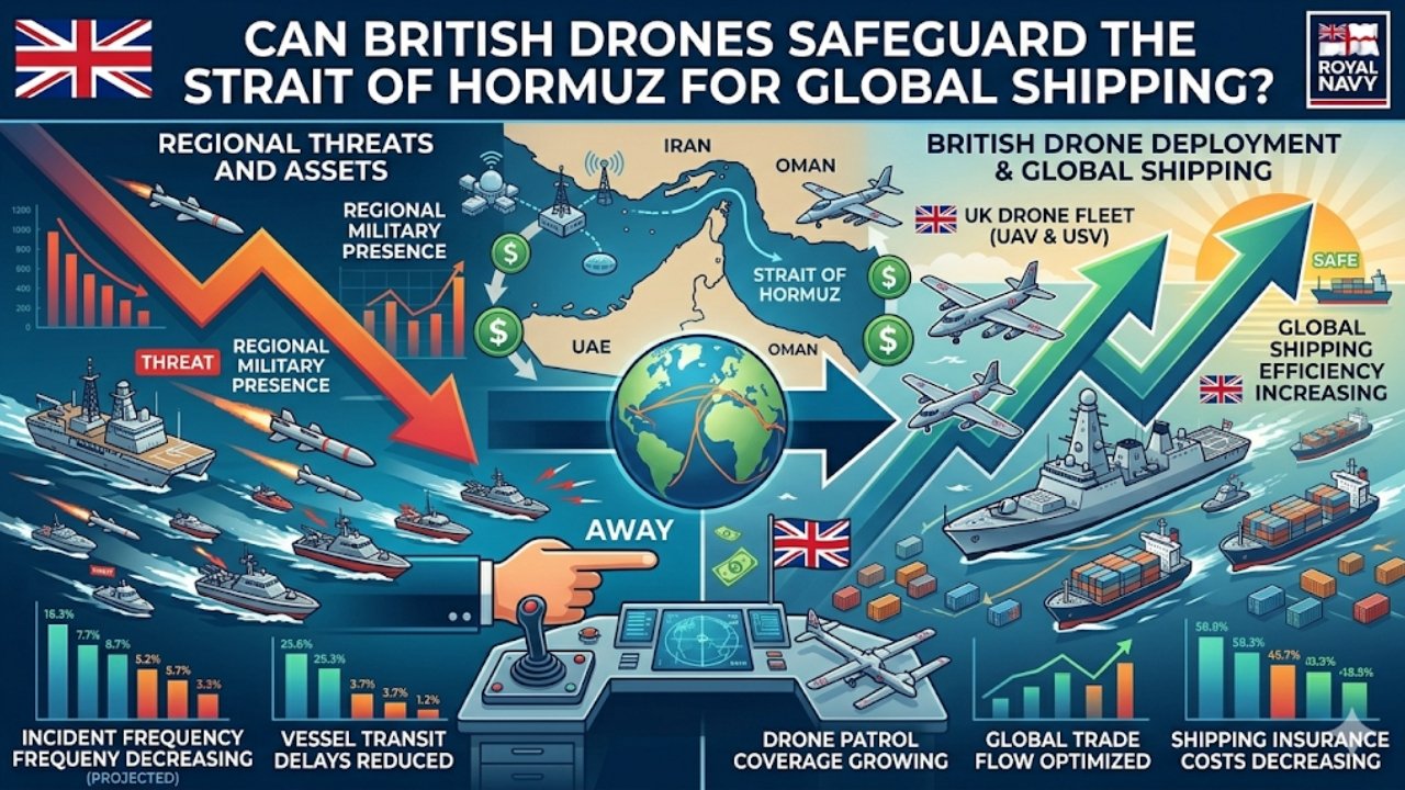 Can British Drones Safeguard the Strait of Hormuz for Global Shipping?