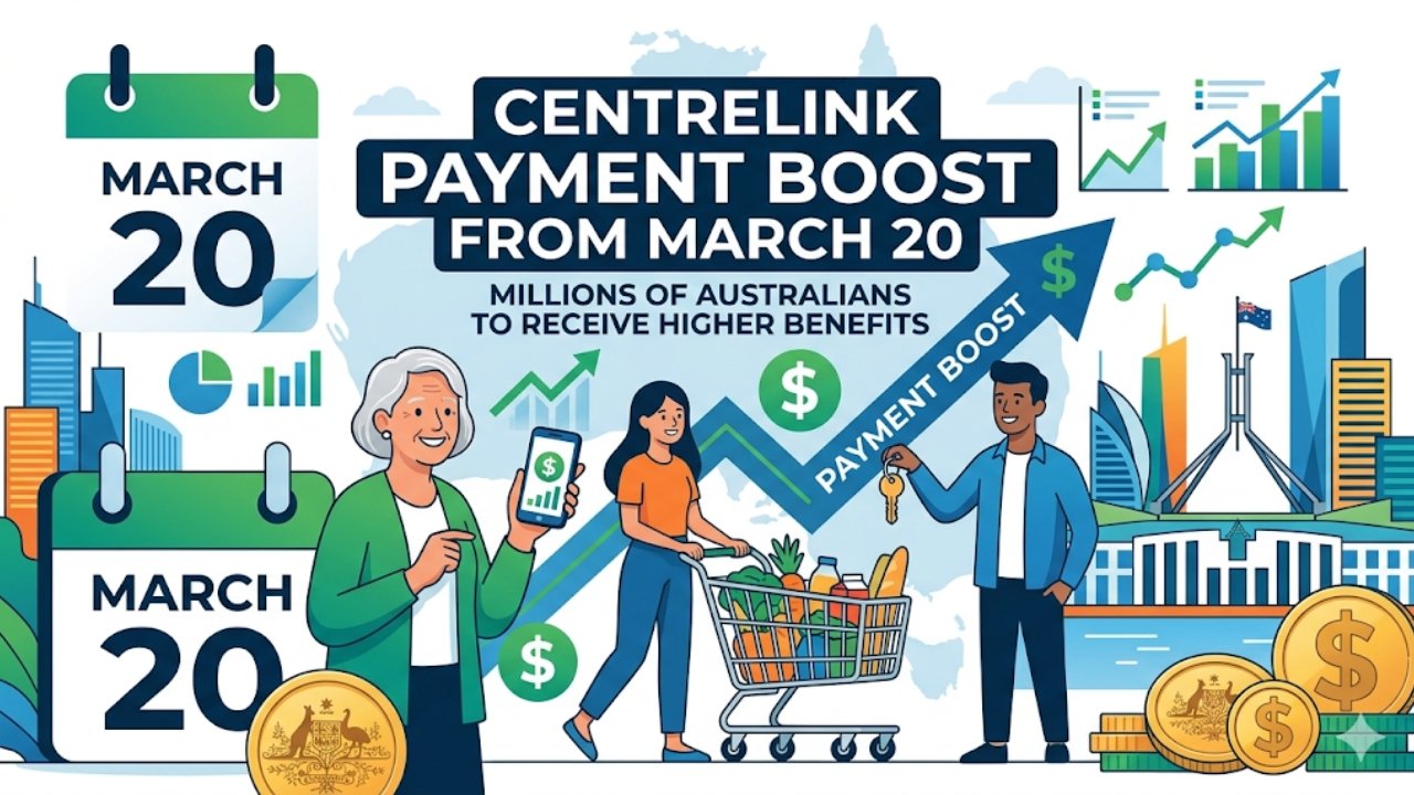 Centrelink Payment Boost From March 20: Millions of Australians to Receive Higher Benefits