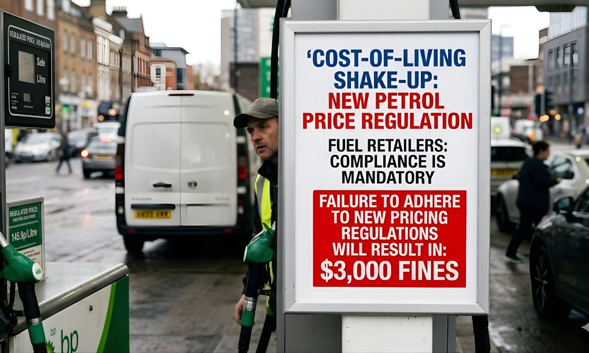 Cost-of-Living Shake-Up: New Petrol Price Regulation Brings $3,000 Fines