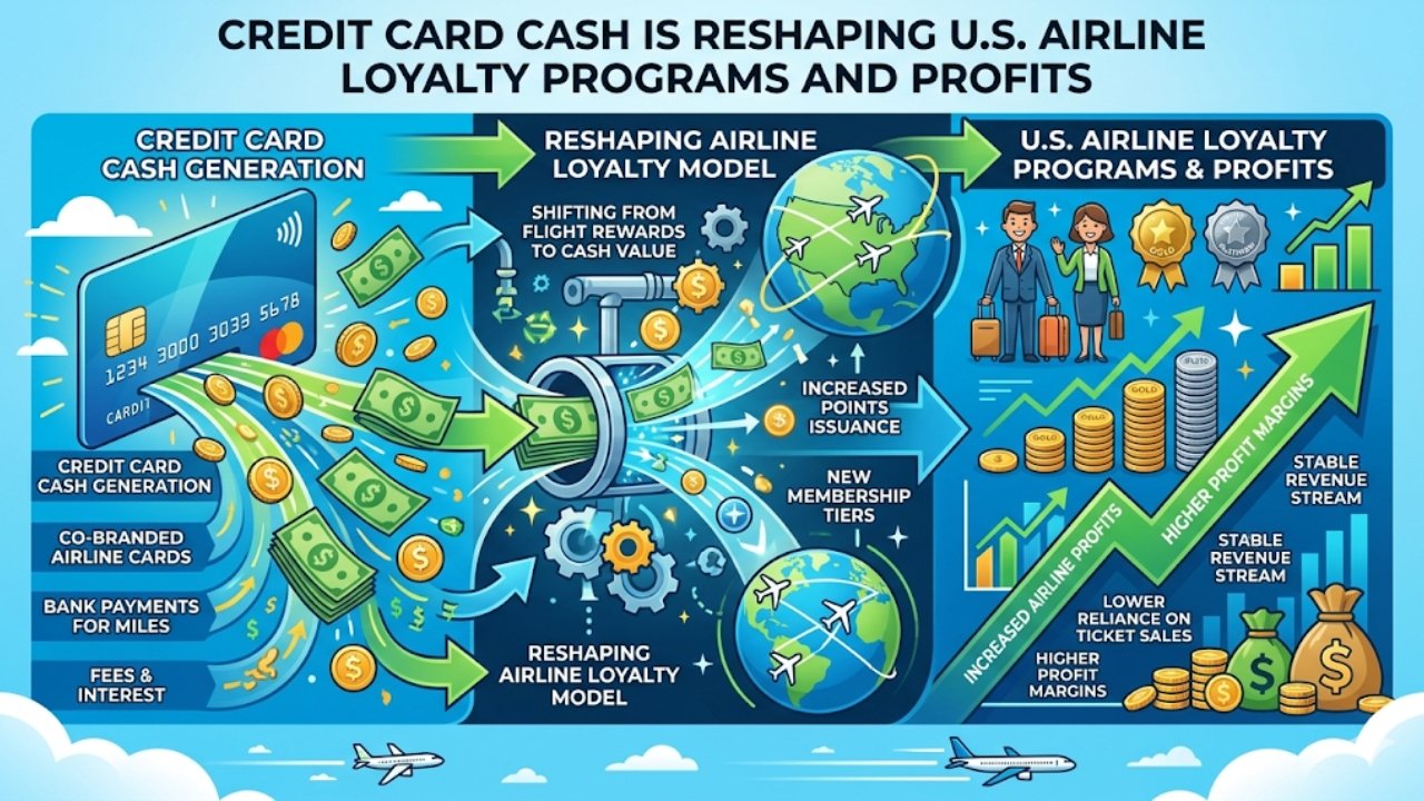 Credit Card Cash Is Reshaping U.S. Airline Loyalty Programs and Profits
