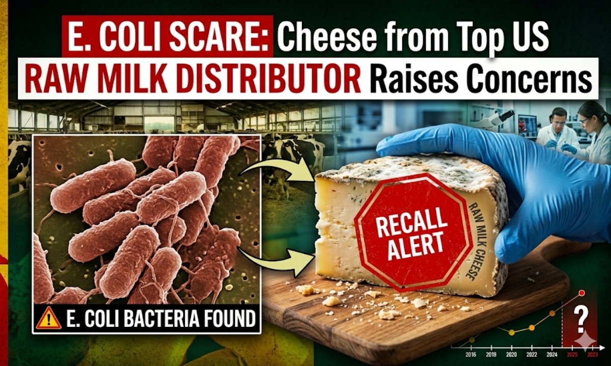 E. Coli Scare as Cheese from Top US Raw Milk Distributor Raises Concerns