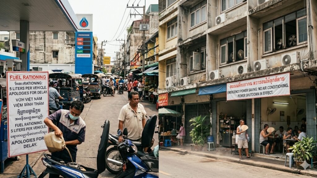 Energy Crisis Hits Southeast Asia: Fuel Rationing and No Air Conditioning Measures