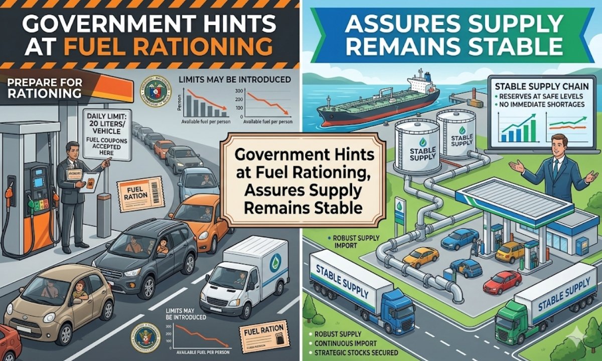 Government Hints at Fuel Rationing, Assures Supply Remains Stable