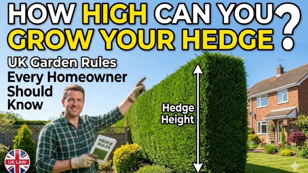 How High Can You Grow Your Hedge? UK Garden Rules Every Homeowner Should Know