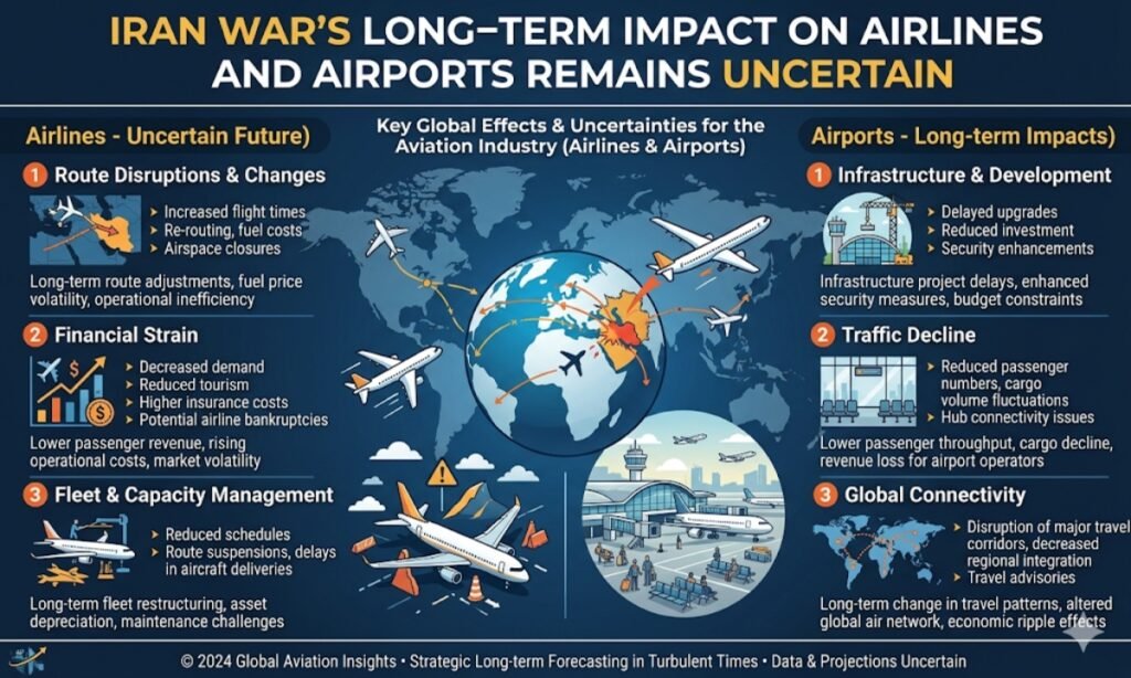 Iran War’s Long-Term Impact on Airlines and Airports Remains Uncertain