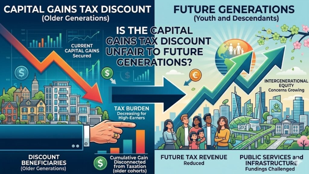 Is the Capital Gains Tax Discount Unfair to Future Generations?
