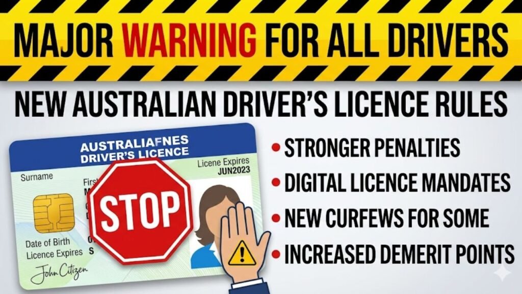 New Australian Driver’s Licence Rules: Major Warning for All Drivers