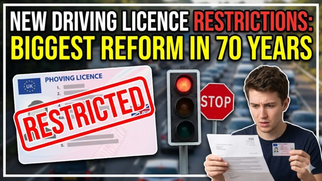 New Driving Licence Restrictions Set to Launch This Year in Biggest Reform in Nearly 70 Years