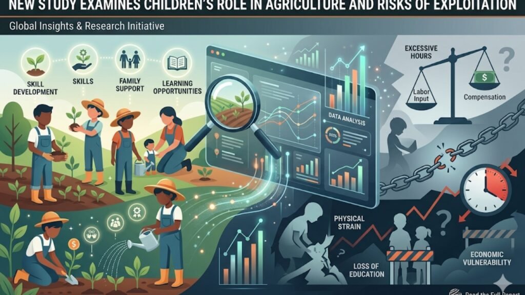 New Study Examines Children’s Role in Agriculture and Risks of Exploitation