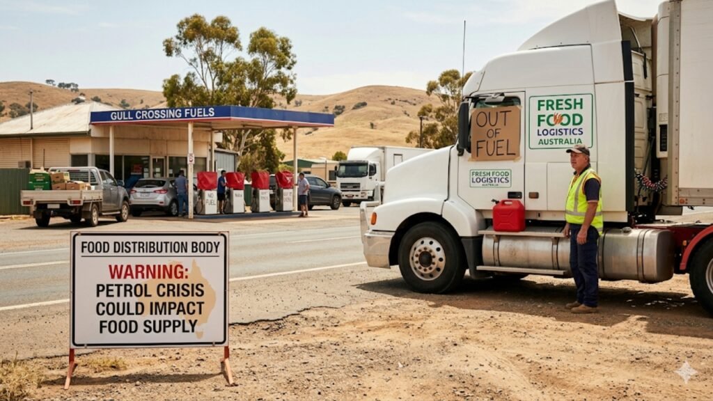 “No Doubt”: Food Distribution Body Warns Australia’s Petrol Crisis Could Impact Food Supply