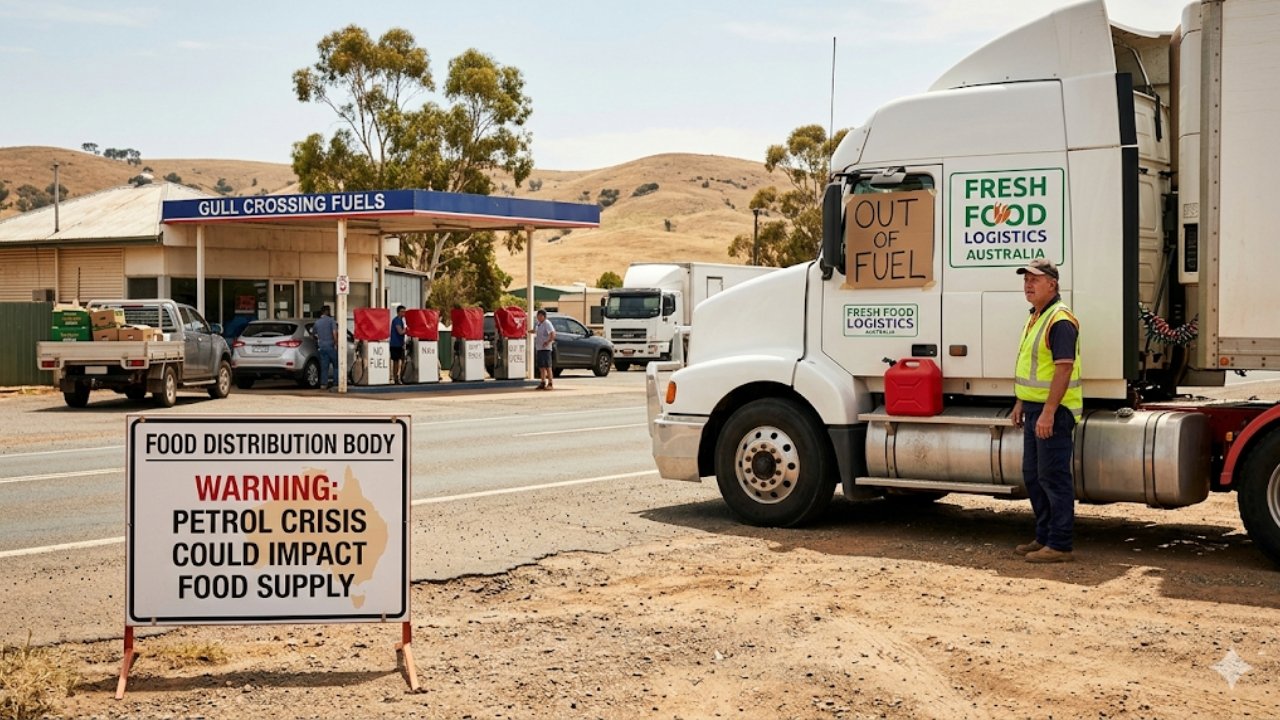 “No Doubt”: Food Distribution Body Warns Australia’s Petrol Crisis Could Impact Food Supply