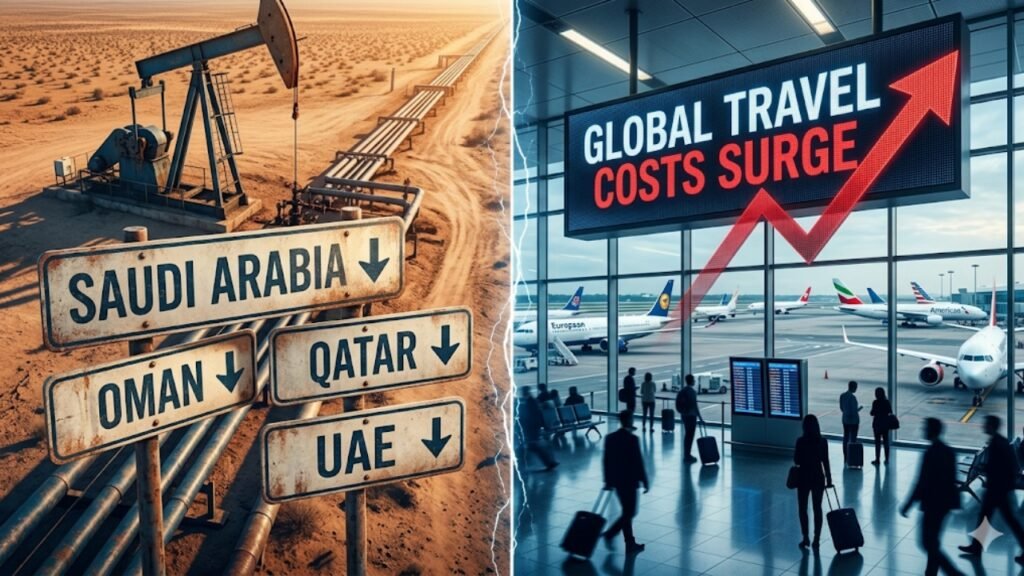 Saudi Arabia Leads Oil Price Drop Across Oman, Qatar & UAE — Global Travel Costs Surge