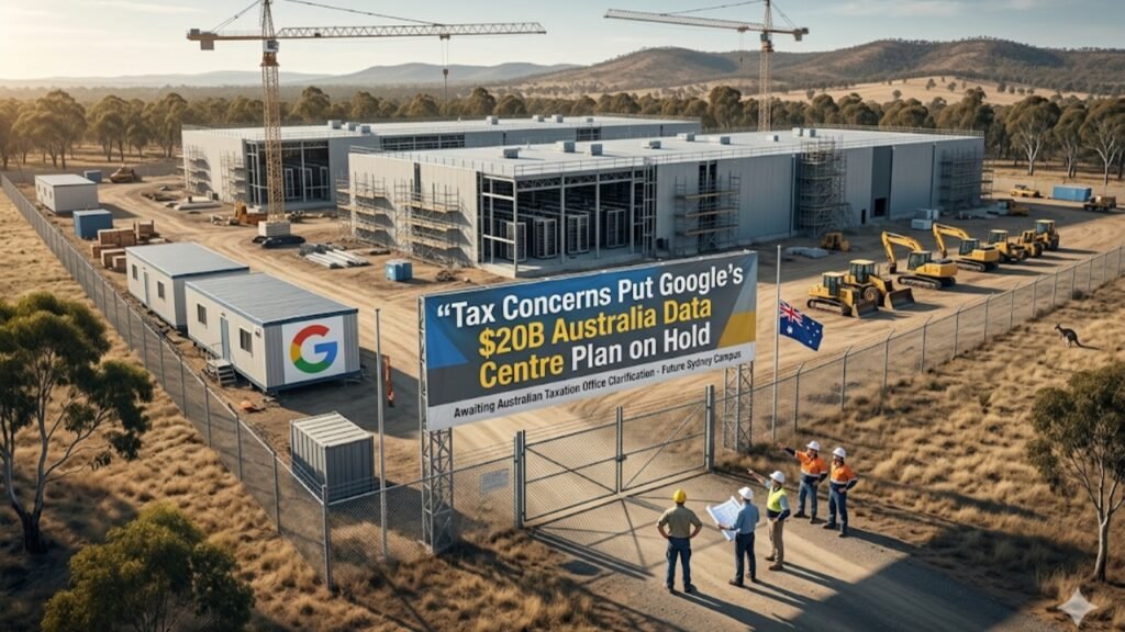 Tax Concerns Put Google’s $20B Australia Data Centre Plan on Hold