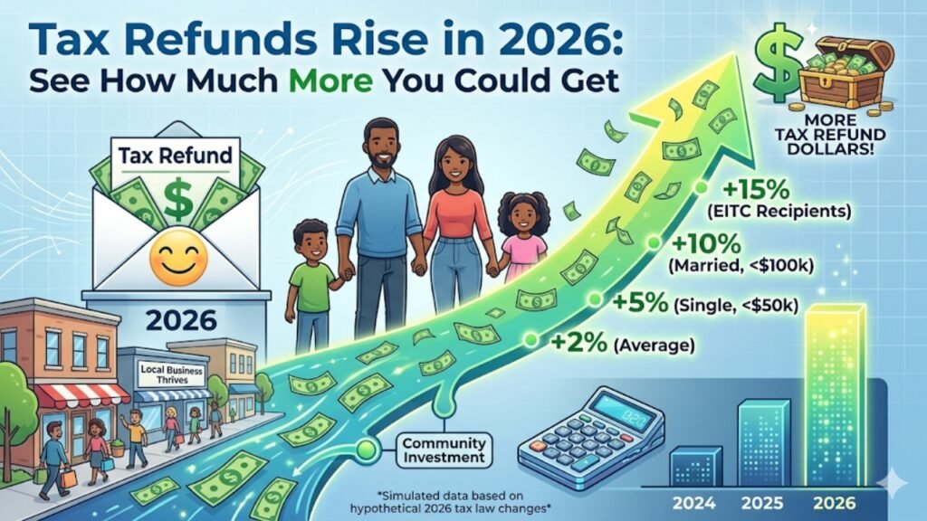 Tax Refunds Rise in 2026: See How Much More You Could Get
