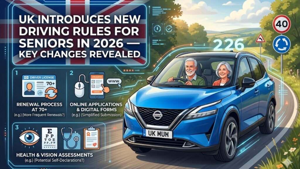 UK Introduces New Driving Rules for Seniors in 2026 – Key Changes Revealed
